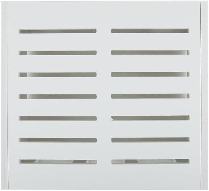 White Plastic Router Storage Box, Wall Mount Cable Organizer - Image 3
