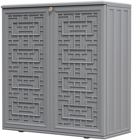HOMSPARK Indoor/Outdoor Storage Cabinet by HOMSPARK