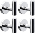 Kruodop Towel Hooks for Bathroom, 4 Packs Wall Mount Towel Holder, Stainless by Kruodop