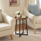 HOOBRO Side Tables, Round End Accent Tables - Image 5