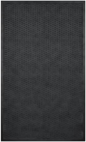 Ottomanson Waterproof Rubber Outdoor Doormat – Heavy-Duty Non-Slip Rubber Floor by Ottomanson