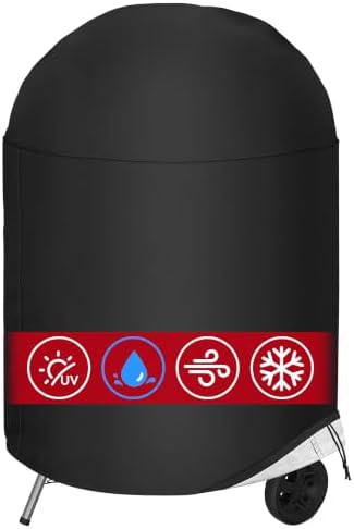 i COVER Round Grill Cover, Kettle BBQ Cover by iCOVER