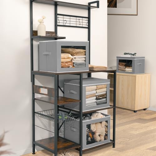 Homsorout Stackable Storage Bins - Image 5
