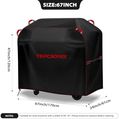 Topcrown Grill Cover for Outdoor Grill Waterproof BBQ Gas Grill Cover - Image 2