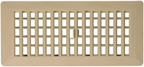 Decor Grates PL410-TA 4-Inch by 10-Inch Plastic Floor Register by DecorGrates