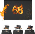 Tamfile 68x48 Inch Grill Mats for Blackstone, Double-Sided Fire Pit Mat by Tamfile