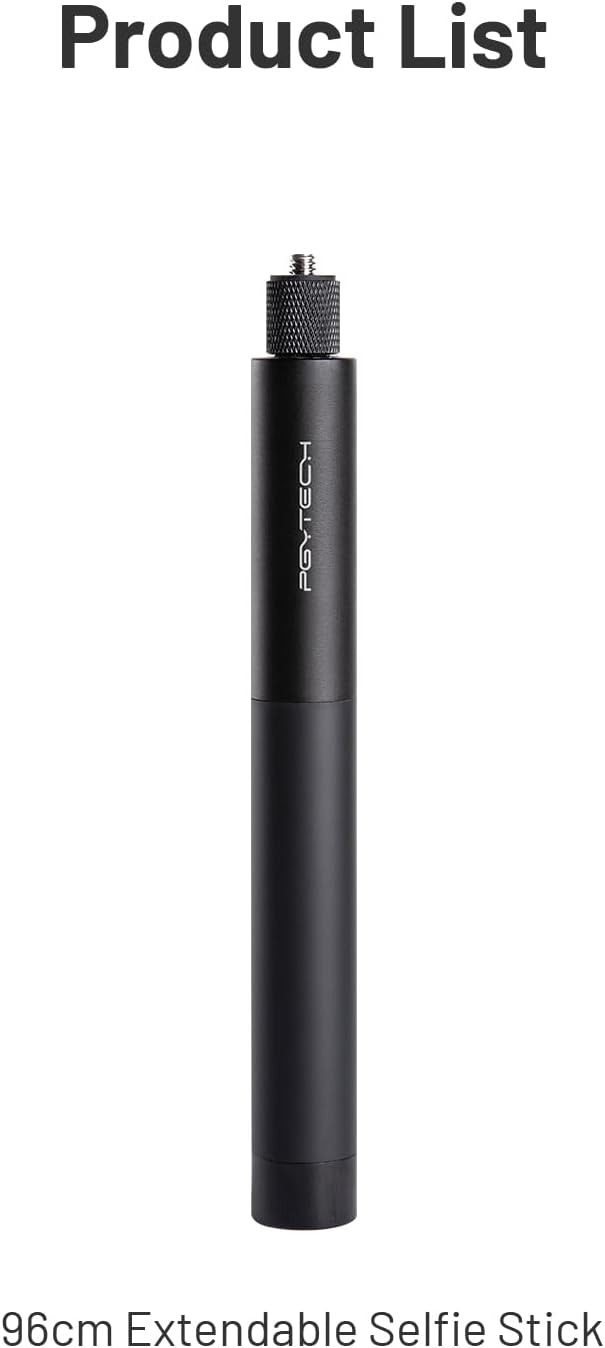 PGYTECH Extendable Selfie Stick Aluminum Long Pole Invisible - Image 8