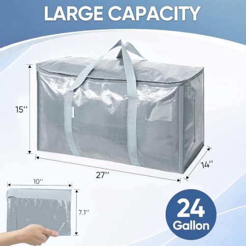 TICONN 8 Pack Extra Large Moving Bags Heavy Duty - Image 3