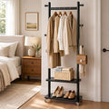 Taitiy Coat Rack Freestanding Solid Wood Clothes Rack by Taitiy