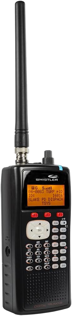Whistler WS1040 Handheld Digital Scanner – P25 Phase I, Same Weather Alerts by Whistler