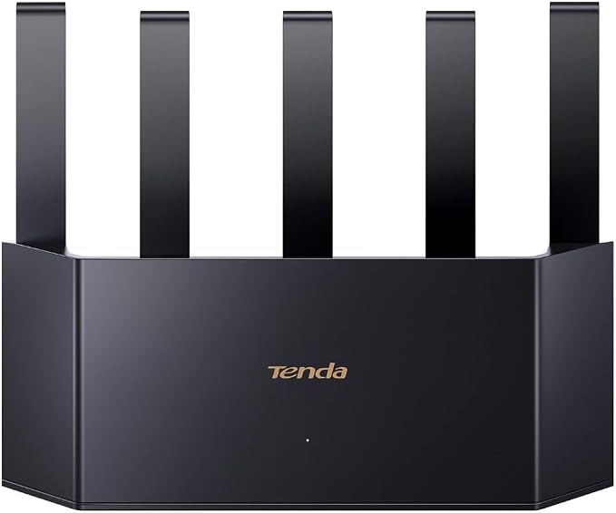 Tenda BE5100 Dual Band WiFi 7 Router – 1x2.5G + 3x1G Ports, Easy Setup by Tenda