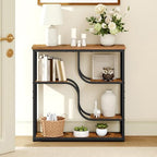 HOOBRO 29.5" Console Table, 5-Tier Narrow Entryway Table, Sofa Table - Image 4
