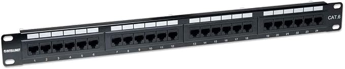 Intellinet 24-Port Cat-6 Network Patch Panel Rack-Mount – Installer Grade 3mm - Image 2