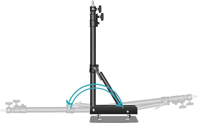 Neewer Triangle Wall Mount Arm for Photography Studio Strobe Monolight - Image 5