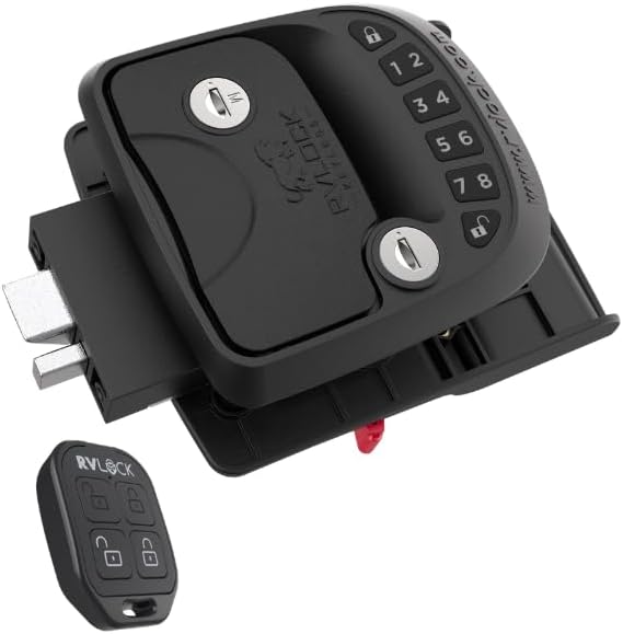 RVLOCK Compact RV Lock Keyless Entry, Secure Replacement by RVLock
