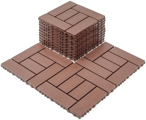 Plastic Interlocking Deck Tiles, Decking Tiles by Unknown