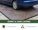 72 PCS Plastic Interlocking Deck Patio Tiles - Image 4