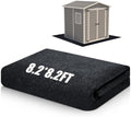 Shed Floor Mat 8.2 x 8.2 ft, PE Backing by Haull