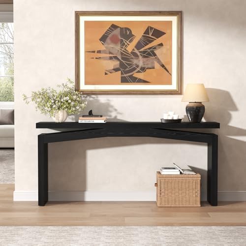 Epecoya 63-Inch Black Console Tables - Image 3