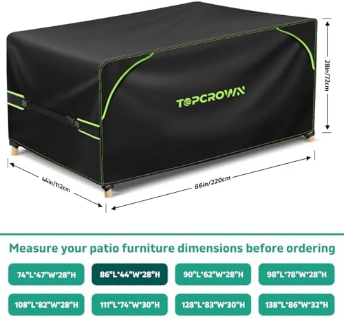 Topcrown Patio Furniture Covers Waterproof - Image 2