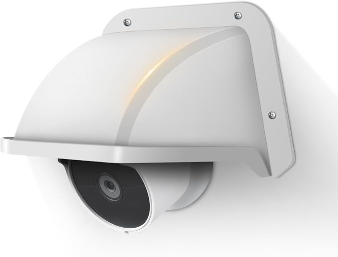 Universal Sun Rain Cover Shield, Outdoor Security Cameras Cover, Backup Camera by OHWOAI