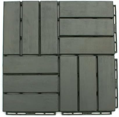 Acacia Deck Tiles Interlocking Outdoor Flooring - Image 3