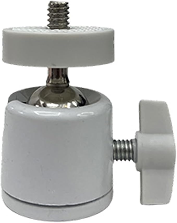 Universal 1/4" Swivel Mini Ball Head Tripod Mount 360 Degree Rotating Adapter - Image 3