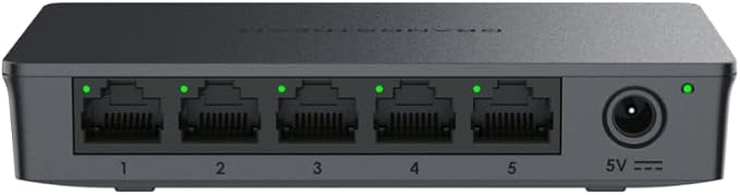 Grandstream GWN7700 | 5-Port Gigabit Ethernet Unmanaged Network Switch | Plug & - Image 3