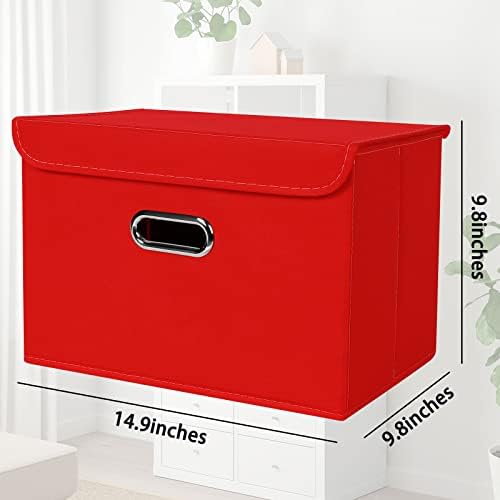 STOREONE Fabric Storage Cube Bins Foldable Organizer Container Collapsible - Image 2