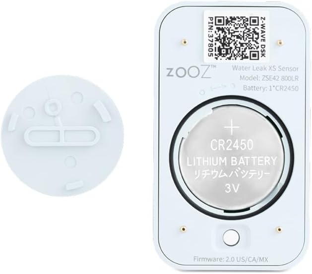 Zooz 800 Series Z-Wave Long Range Water Leak XS Sensor ZSE42 800LR - Image 4