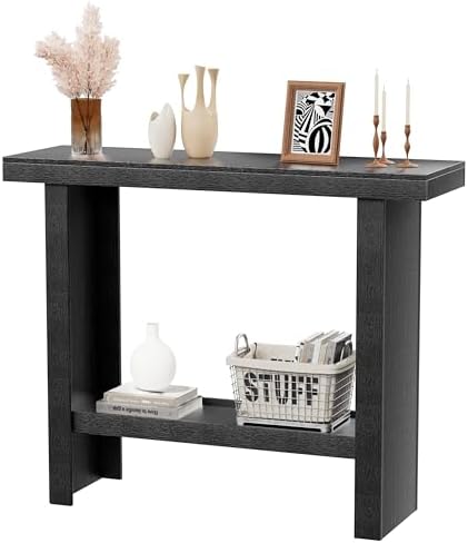 Console Table, 39.3" Rectangular Modern Entryway Table by HOME