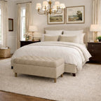HomePop Ainsley 40" Storage Ottoman Bench - Image 4