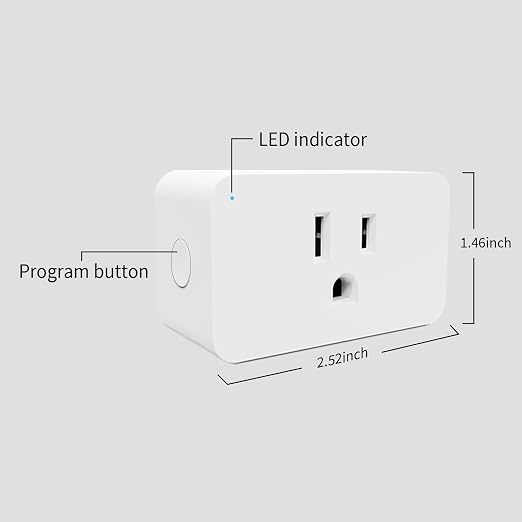 Minoston 800 Series Z-Wave Plug Dimmer Smart Plug-in Outlet, Built-in Repeater - Image 8
