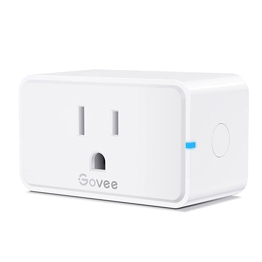 Govee Smart Plug 15A, WiFi Bluetooth Outlet 1 Pack Work by Govee