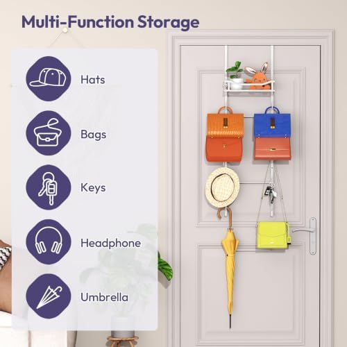 SWTYMIKI Over The Door Purse Organizer - Image 3