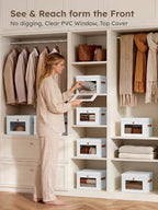 Homsorout Small Closet Storage Bins - Image 2