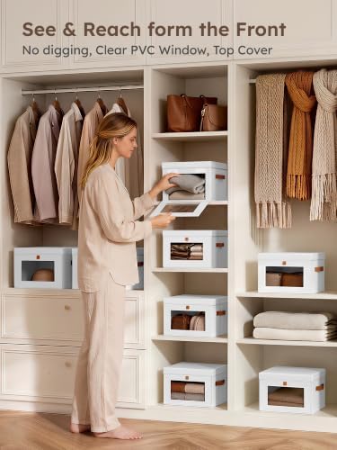 Homsorout Small Closet Storage Bins - Image 2