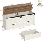 Hzuaneri 59" Farmhouse Storage Chest - Image 2