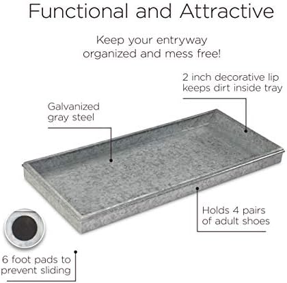Good Directions Medium Boot Tray, Double Circles Multi-Purpose All Weather - Image 2