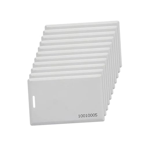 100 pcs 26 Bit Proximity Clamshell Weigand Prox Swipe Cards Compatable - Image 6