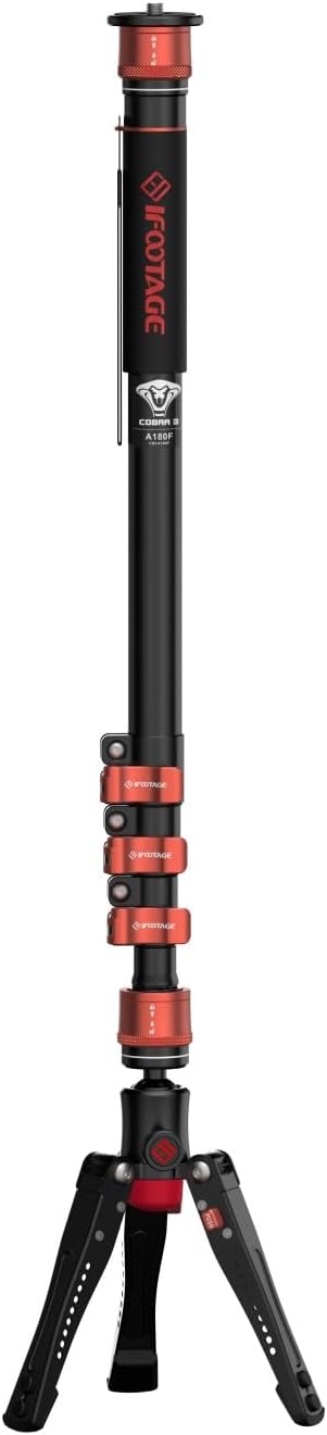 IFOOTAGE Cobra 3 A180F, Camera Monopodd by IFOOTAGE