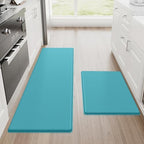 StepRite Kitchen Mats for Floor, 2-Piece Anti-Fatigue Kitchen Rugs by Bringcushiontoyourlife