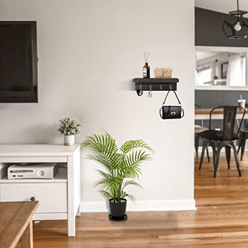 Key Holder Wall Mount, Farmhouse Wall Shelf - Image 4