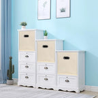 Foldable cube storage bins, Fabric Storage Box Cubes Organizer Baskets - Image 4