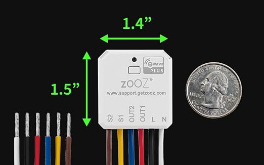 Zooz 700 Series Z-Wave Long Range Double Relay ZEN52 | Control 2 Lights - Image 2