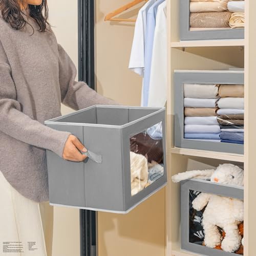 Homsorout Stackable Storage Bins - Image 4