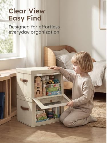 Homsorout Medium Fabric Storage bins - Image 3