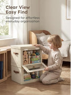Homsorout Medium Fabric Storage bins - Image 3
