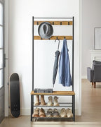 VASAGLE Coat Rack, Hall Tree - Image 2