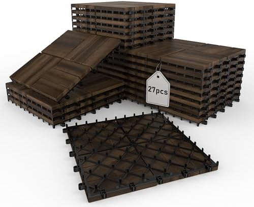 27Pcs Interlocking Deck Tiles by XINONE